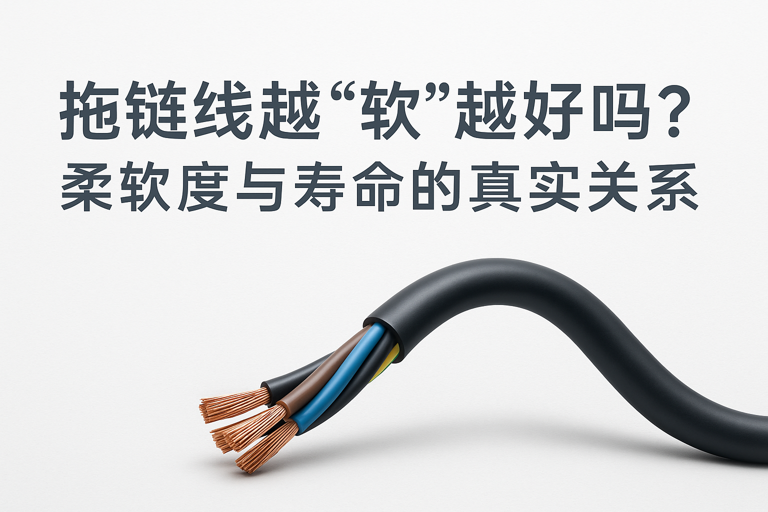 拖链线越“软”越好吗？？？？？柔软度与寿命的真实关系